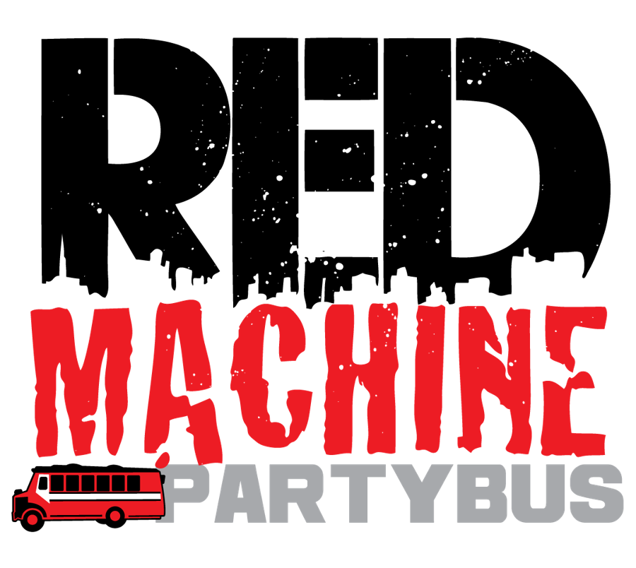 Red Machine Party Bus